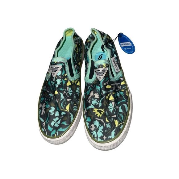 New with Tags Beautiful Columbia Womens Slack Water PFG Slip Boat Shoe 6 Gulf St - Picture 1 of 11
